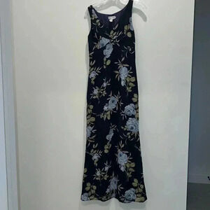 Rampage Floral Sleeveless Maxi Dress​​
